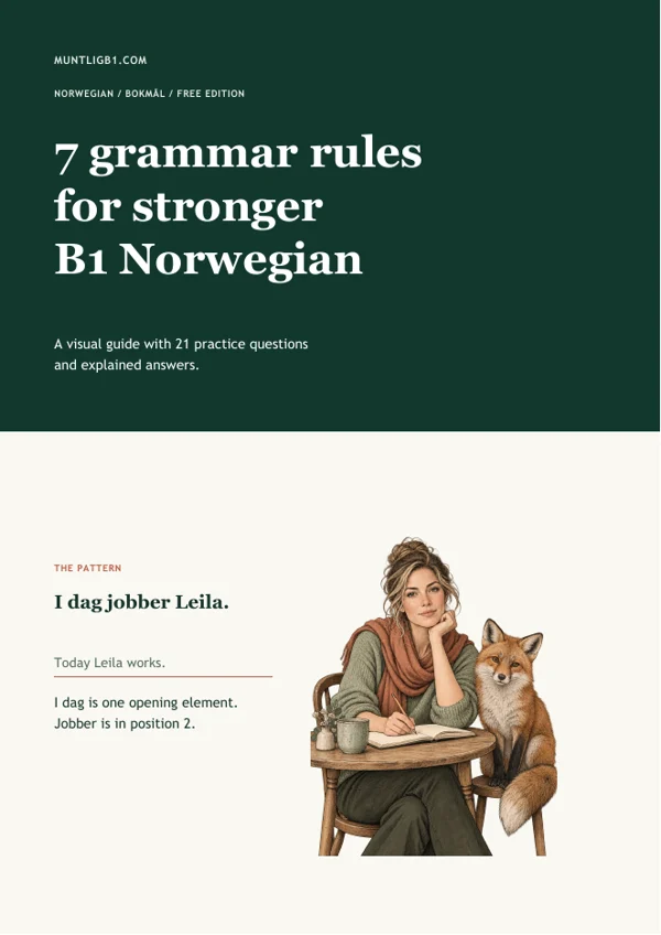Seven essential B1 grammar rules: guide cover