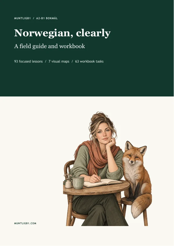 Norwegian, clearly: grammar guide and workbook cover